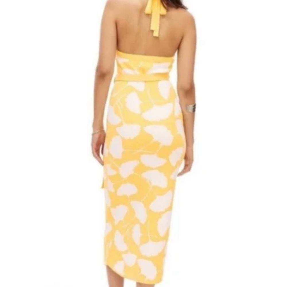 Diane Von Furstenberg for Target yellow and white dress - Picture 4 of 4